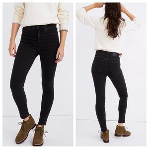 EUC Madewell 10” High-Rise Skinny Jeans in Starkey Wash Size 25